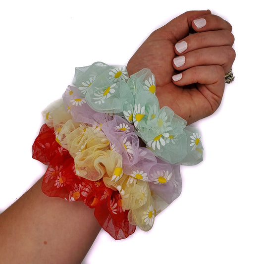 Daisy Scrunchies